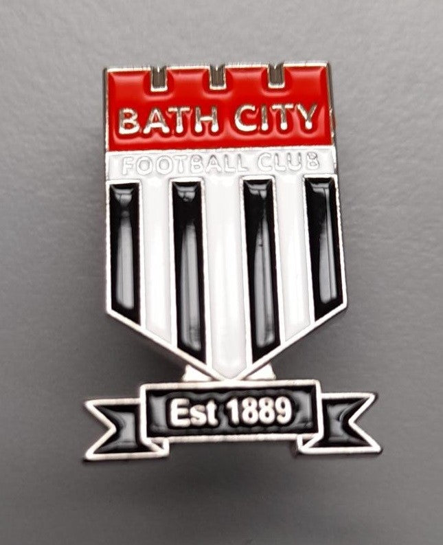Bath City Metal Pin Badge (Est 1889)