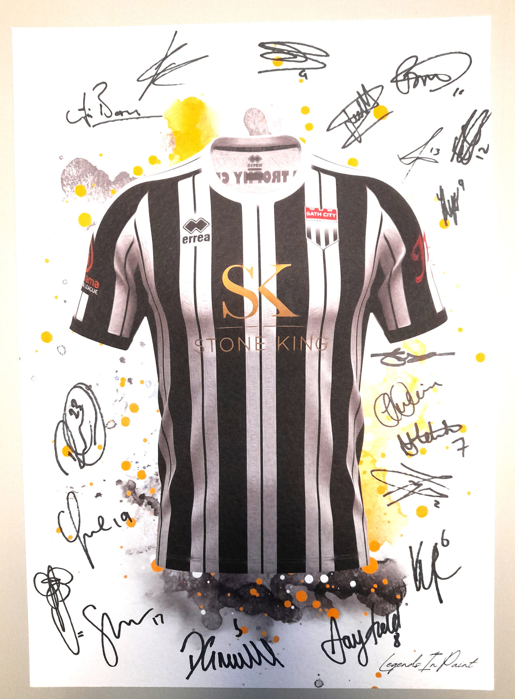 Limited Edition Print - 2023/24 Home Shirt