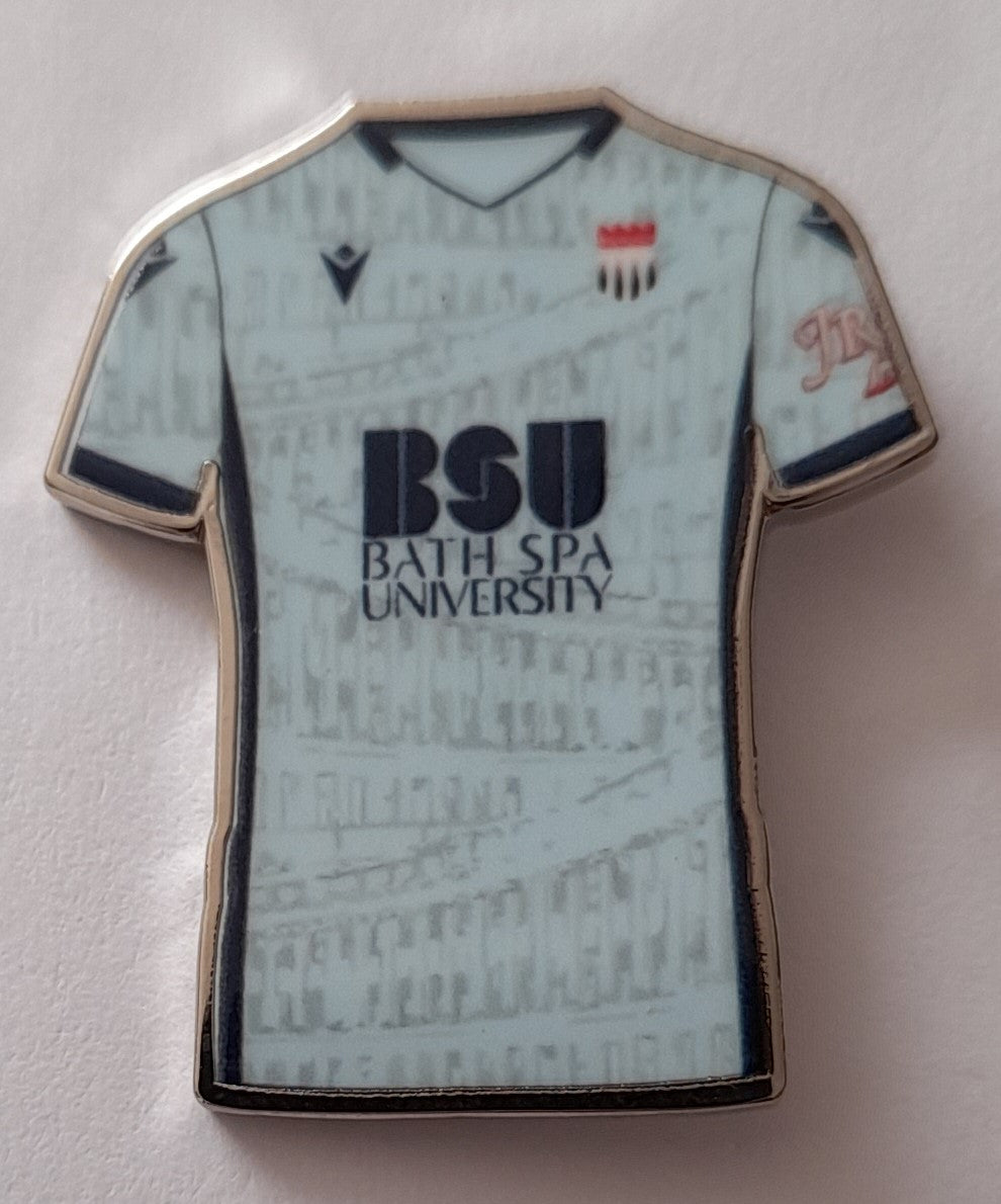 Bath City Metal Pin Badge - 2026/27 Away Shirt