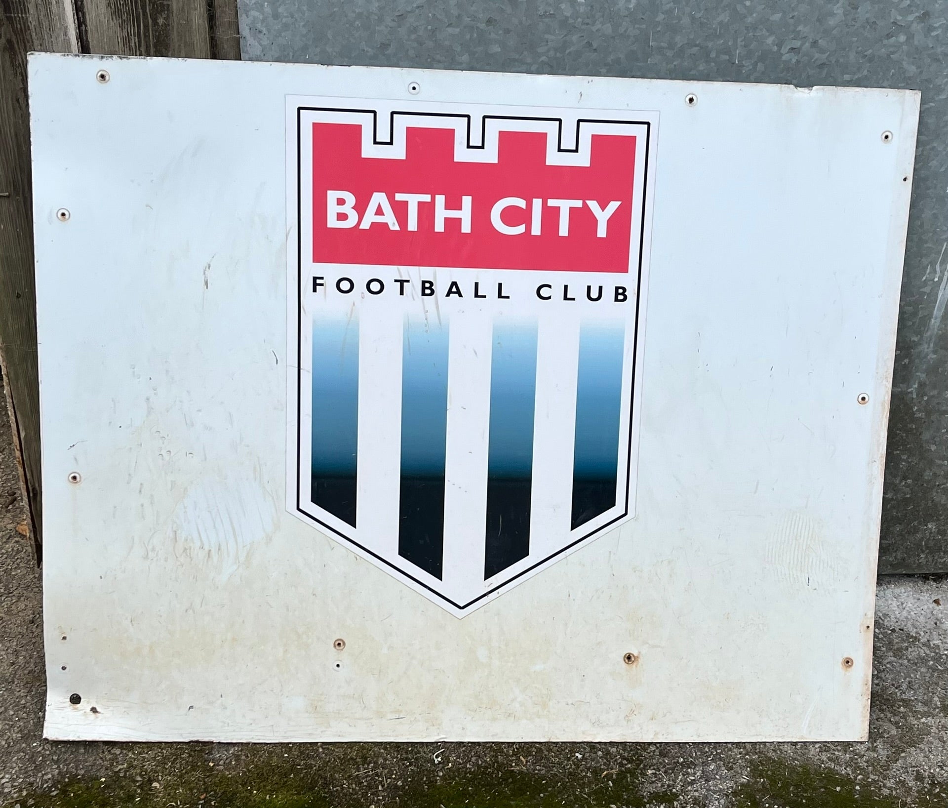 Bath City Dugout Sign #1 of 3