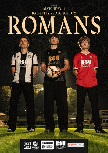 Matchday Programme v AFC Totton - Tuesday 21 October 2025