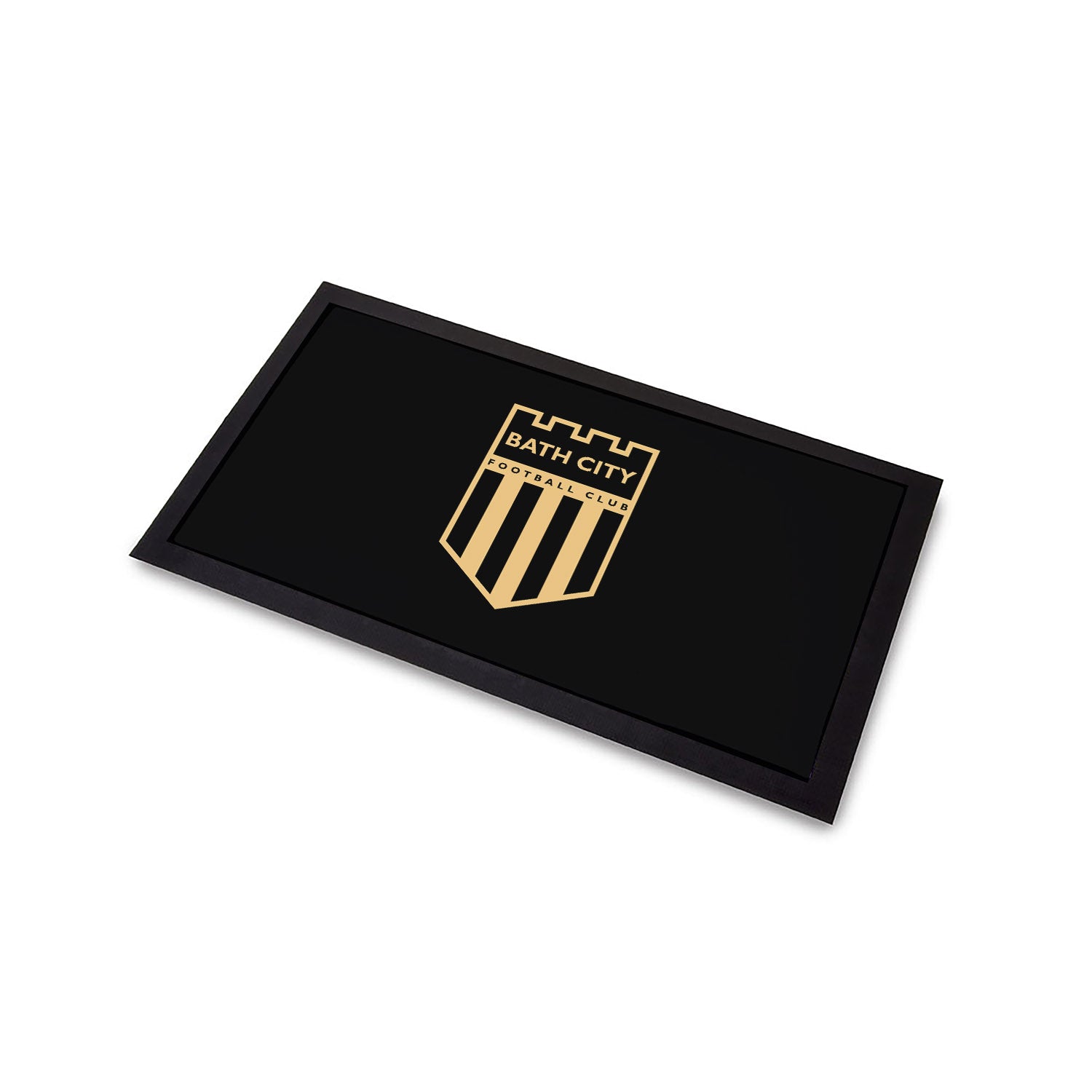 Bath City Black and Gold Bar Runner