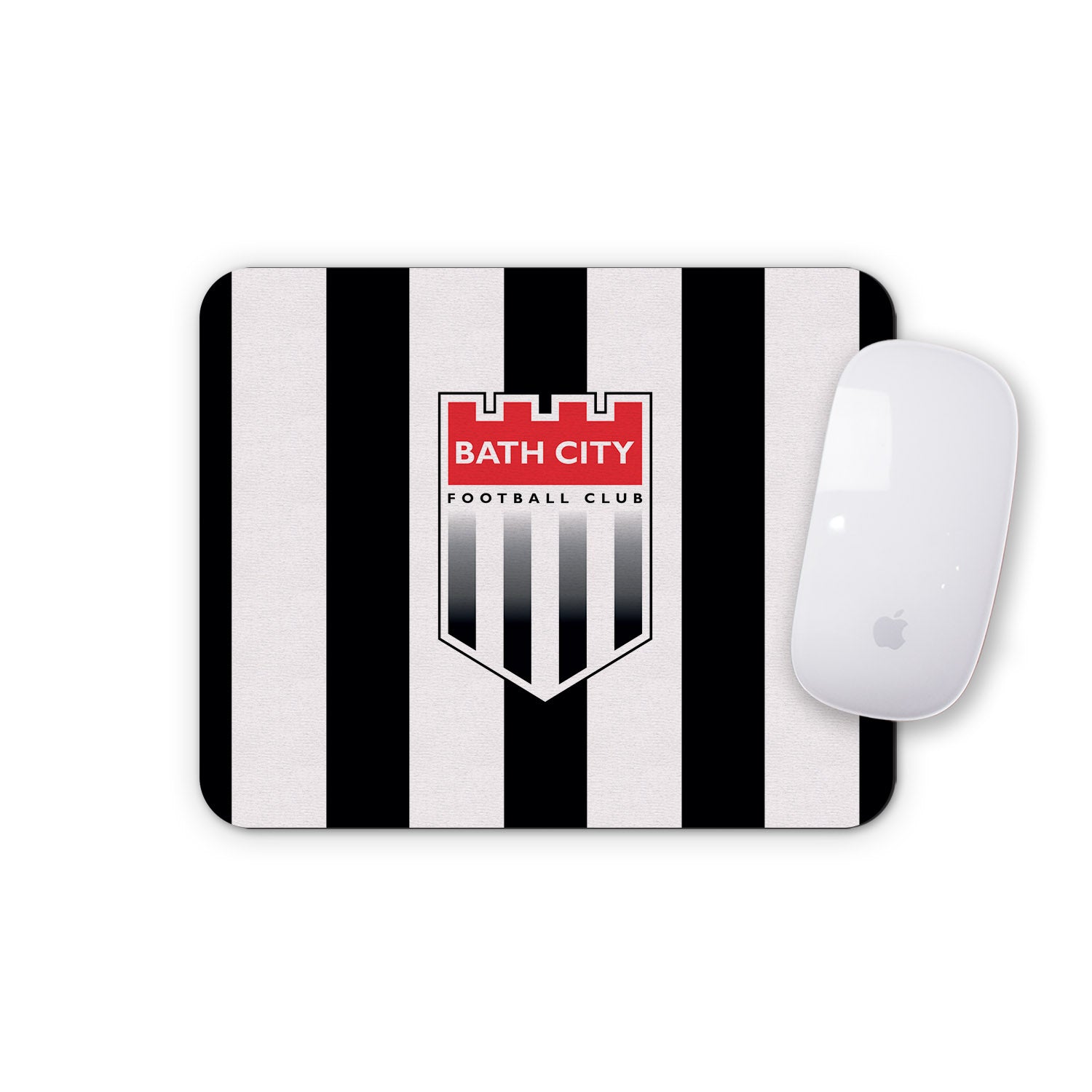 Bath City Stripe Crest Mouse Mat