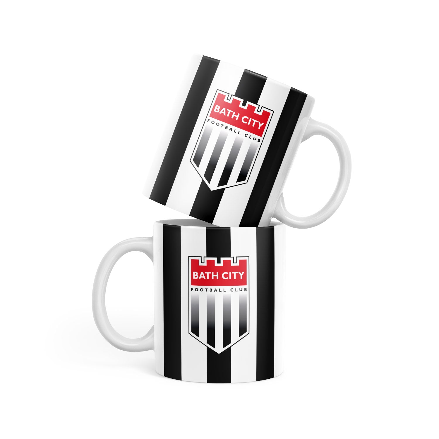 Bath City Stripe Crest 11oz Mug