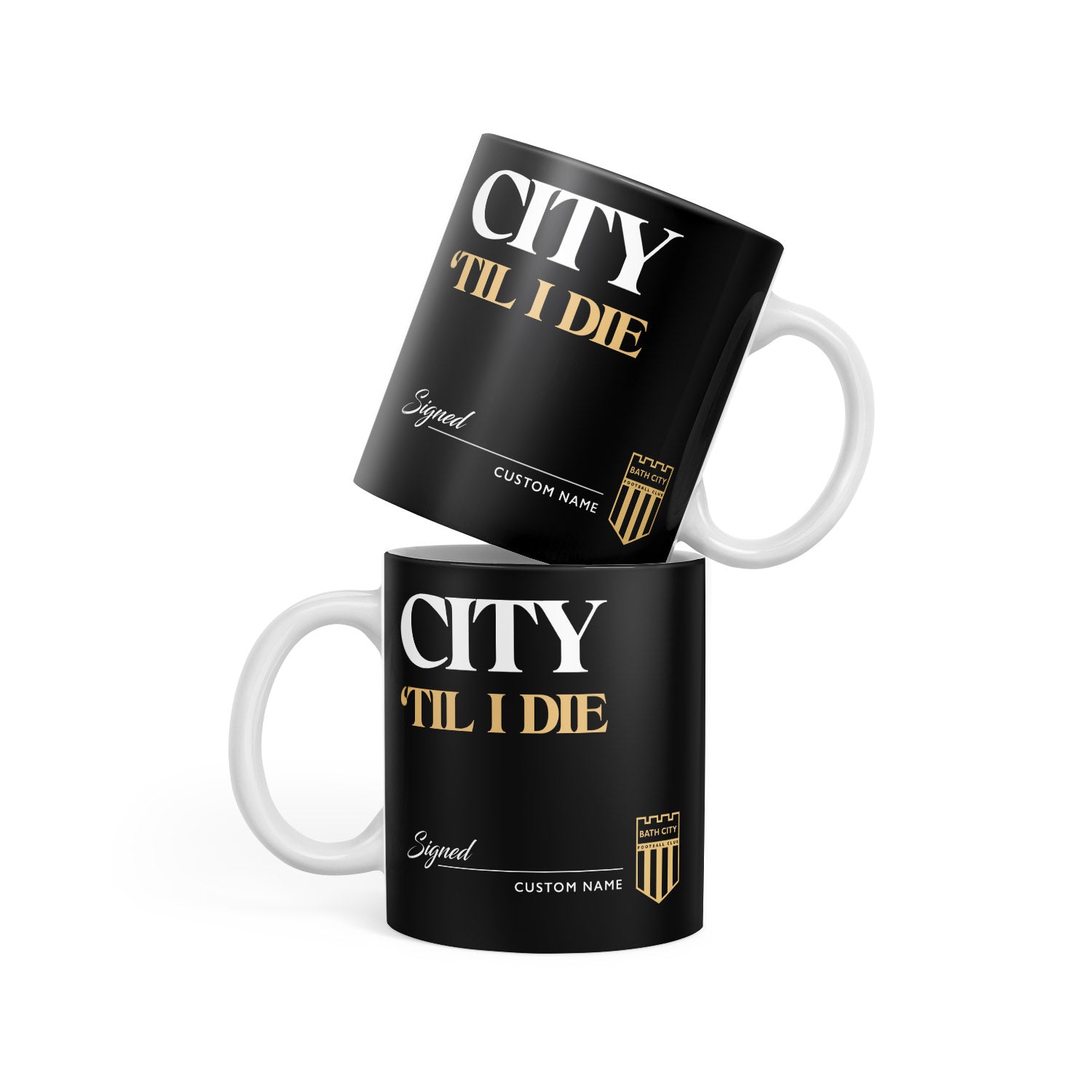 Bath City Til I Die Personalised 11oz Mug