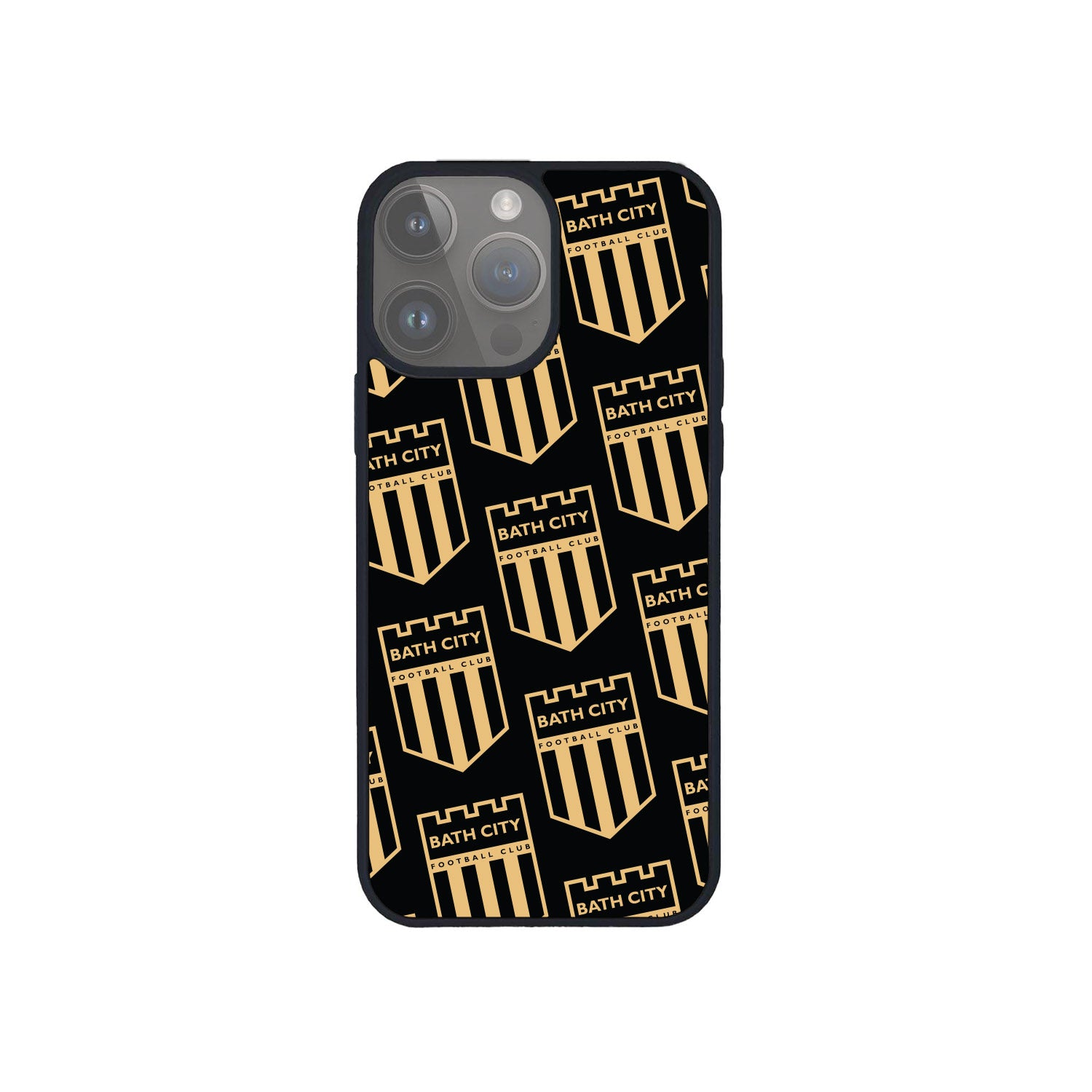 Bath City Black and Gold Phone Cover
