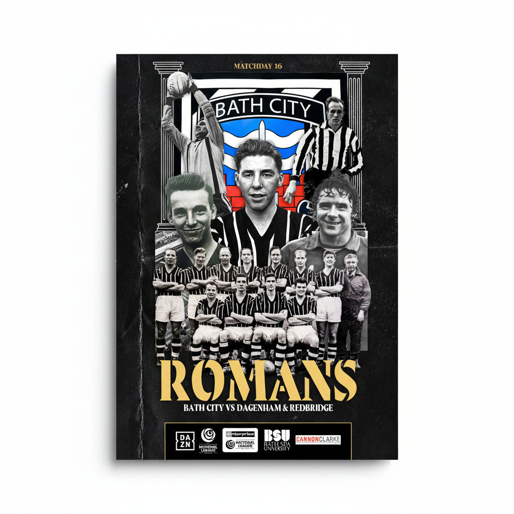 Matchday Programme v Dagenham & Redbridge Borough FC - Saturday 08 November 2025