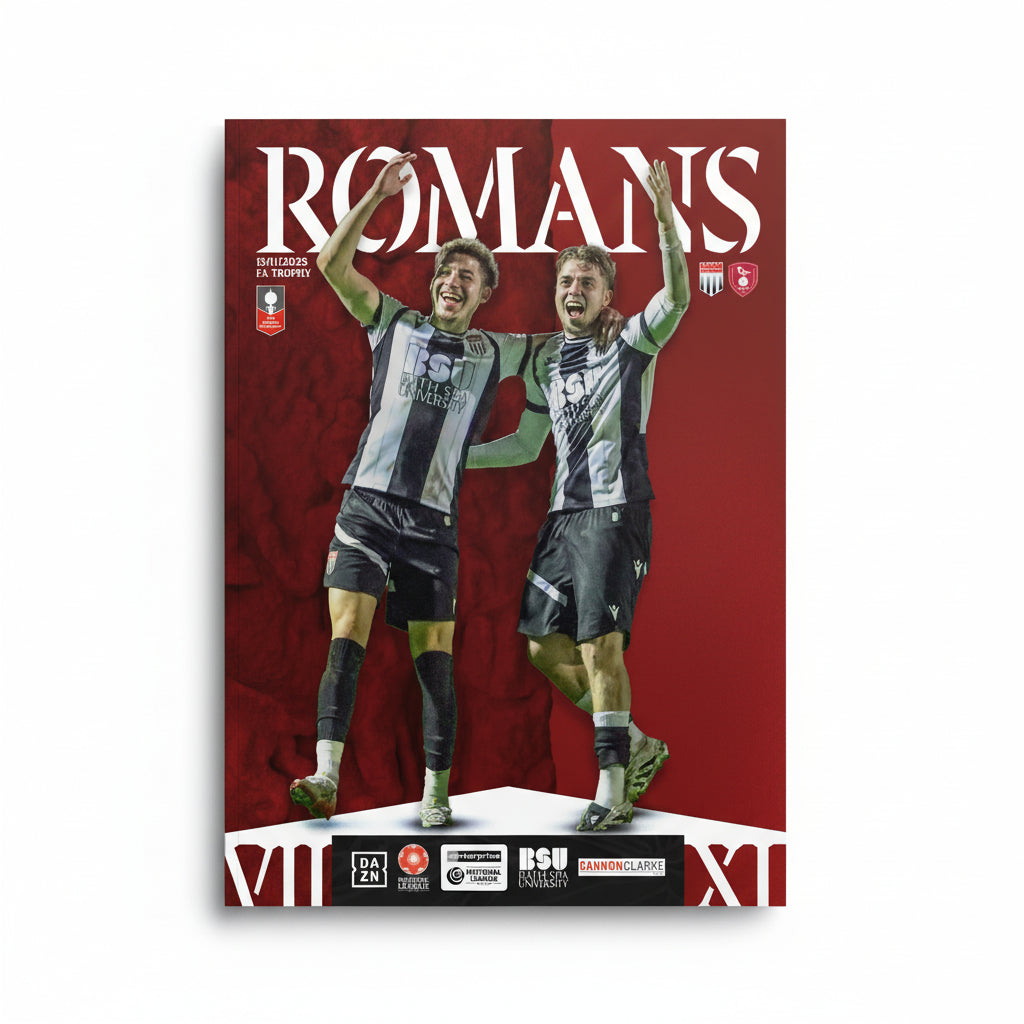 Matchday Programme v Bracknell Town (FA Trophy) - Saturday 15 November 2025