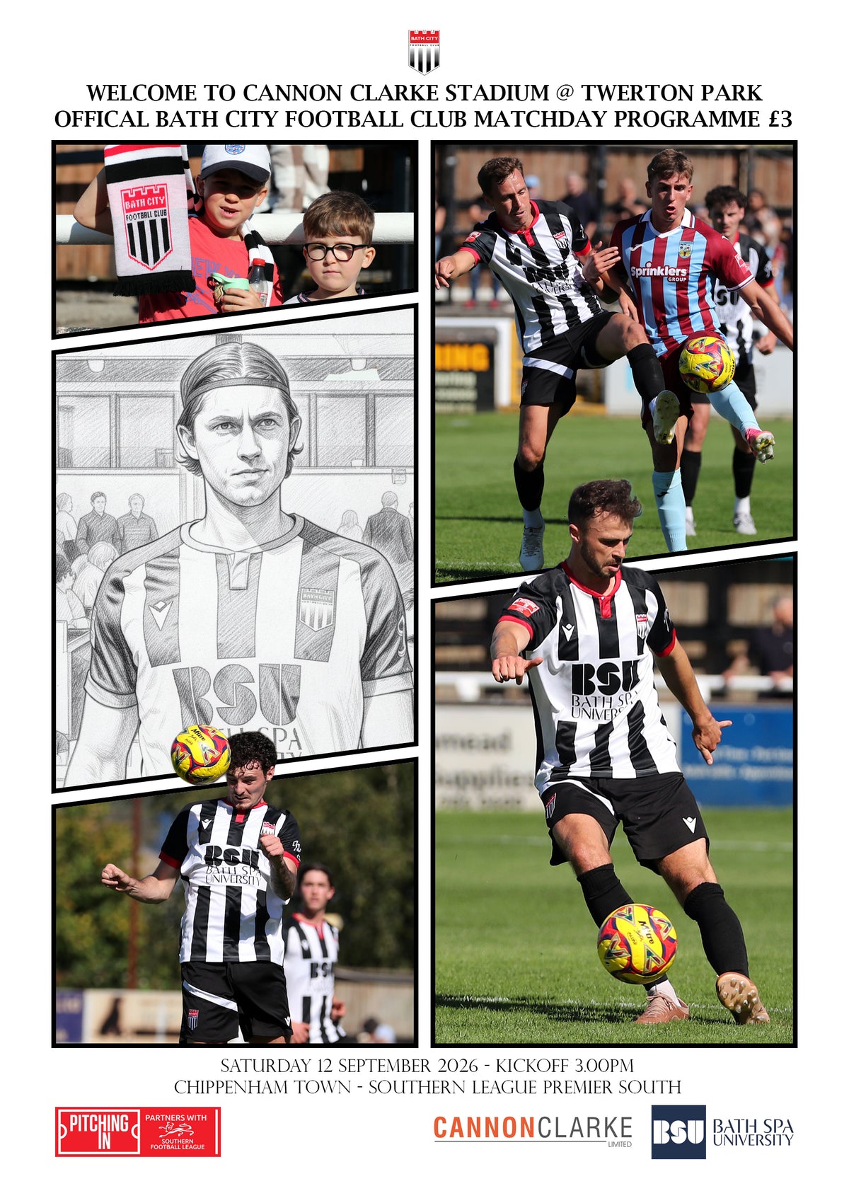 Matchday Programme v Chippenham Town - Saturday 12 September 2026