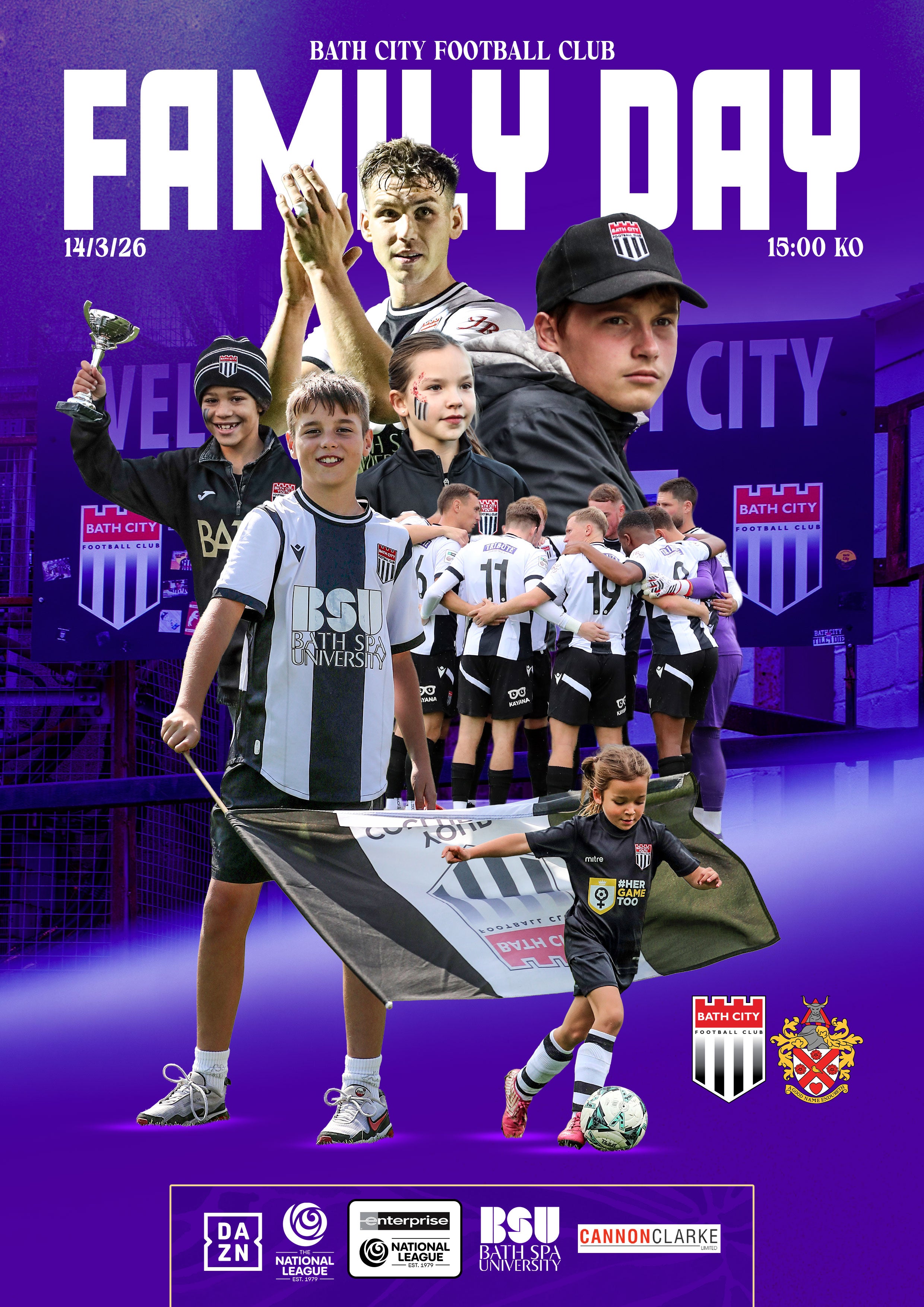 Matchday Programme v Hornchurch - Saturday 14 March 2026