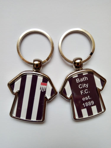 Bath City Shirt-Shaped Key Ring