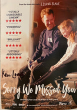 "Sorry We Missed You" Poster - signed by director Ken Loach